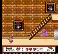 une photo d'Ã©cran de Pizza Pop sur Nintendo Nes
